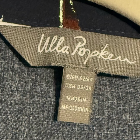 Ulla Popken Cardigan Black Size 32/34 Open Front - Picture 3 of 6